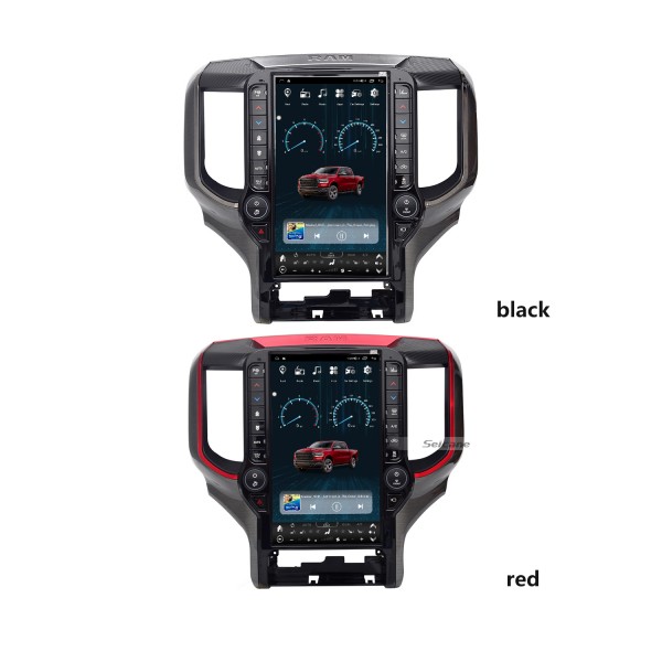 Carplay OEM 12,1 Zoll Android 10.0 für 2019 2020 2021 Dodge RAM Radio Android Auto GPS Navigationssystem mit HD Touchscreen Bluetooth Unterstützung OBD2 DVR