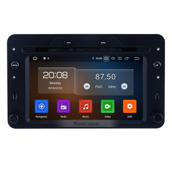 Android 12.0 Autoradio GPS Navigation Bluetooth für Alfa Romeo Brera ab 2006 mit Radio DVD Player 1080P Video 4G WIFI USB SD Rückfahrkamera TV Tuner DVR