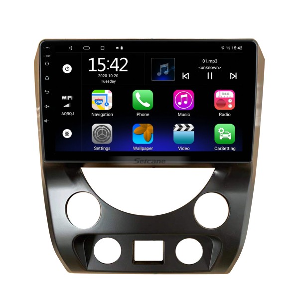 OEM 9 Zoll Android 13.0 für 2014-2016 SSANG YONG REXTON W Radio GPS-Navigationssystem mit HD-Touchscreen Bluetooth-Unterstützung Carplay OBD2 DVR TPMS