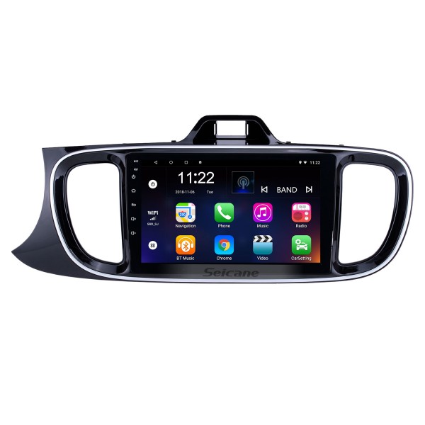 Alle in einem 9-Zoll-Android 13.0 HD-Touchscreen-Radio für 2017 KIA PEGAS Linke Hand, die Auto GPS-Navigation USB AUX RDS WIFI Bluetooth Unterstützung DVR Digital TV-Rückfahrkamera SWC