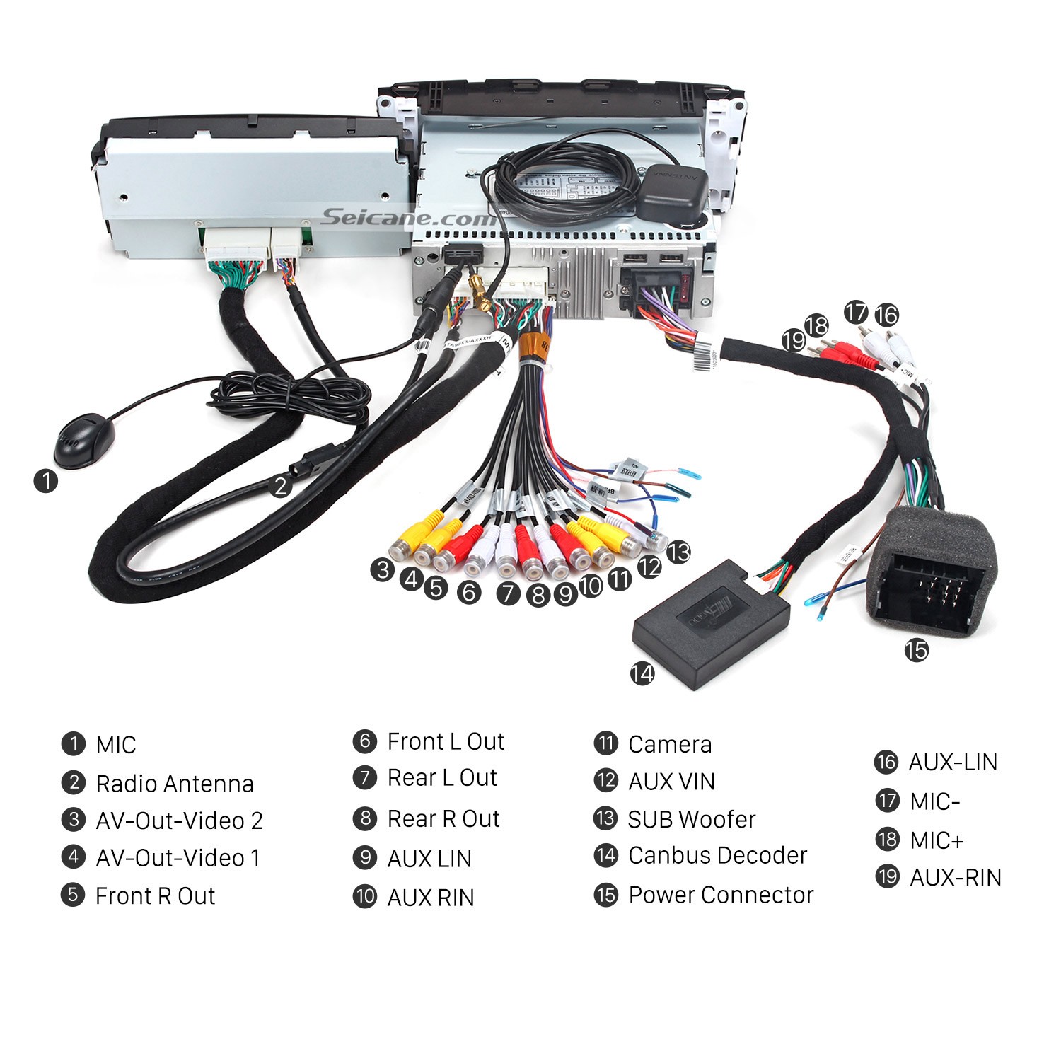 Android 9 0 Radio Stereo Gps Navigationssystem Bluetooth