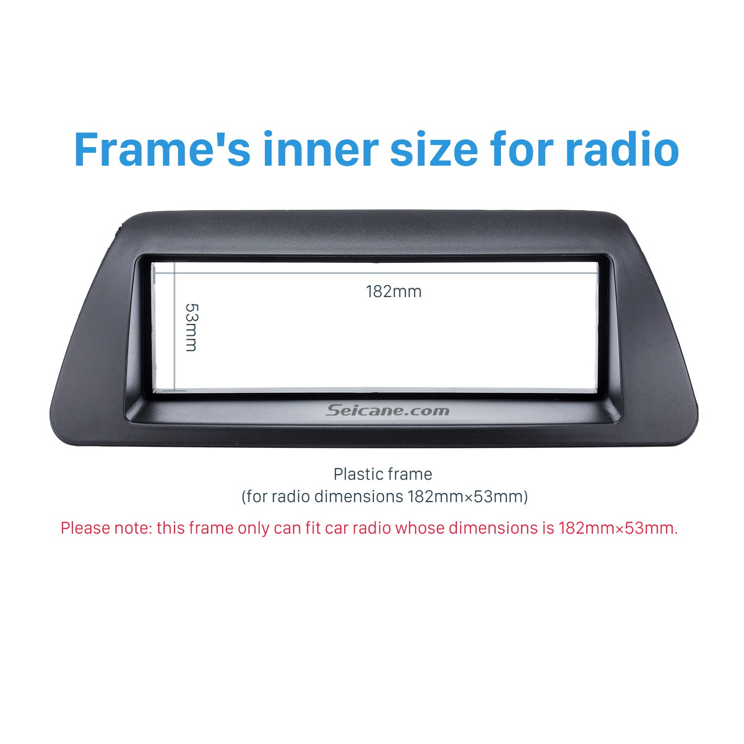 Perfekt 1Din Autoradio Fascia für 1995-2001 FIAT Bravo 182 ...