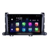 HD Touchscreen 9 Zoll Android 13.0 GPS Navigationsradio für 2009-2014 Toyota Sienna mit Bluetooth AUX Musikunterstützung DVR Carplay Lenkradsteuerung