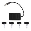 Tragbares Auto USB TPMS mit 4 internen Sensoren für Aftermarket Android Radio Reifendrucküberwachung Auto Alarm System