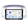 2006-2011 Hyundai Accent Touchscreen Android 14.0 9-Zoll-Kopfeinheit Bluetooth Stereo mit Musik AUX Wlan Unterstützung DAB + OBD2 DVR Lenkradsteuerung