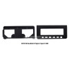 Beliebte Kunststoff 2010 Mitsubishi Pajero Sport MID Autoradio Fascia Audio Rahmen DVD-Player-Panel-Adapter