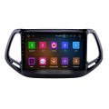 10,1 zoll Android 13.0 HD 1024 * 600 Touchscreen Auto Stereo Für Jeep Kompass 2017 Bluetooth Musik Radio GPS-Navigationssystem Audio System Unterstützung Spiegel-Verbindung 4G Wlan Backup Kamera DVR Lenkradsteuerung