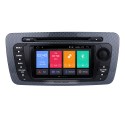Android 10.0 Autoradio DVD GPS-System für 2009 2010 2011 2012 2013 Seat Ibiza mit 1024 * 600 kapazitiven Multitouch-Bildschirm Bluetooth-Musikspiegel Link OBD2 3G WiFi AUX Lenkradsteuerung Rückfahrkamera