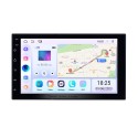 Universelles 7-Zoll-Android 14.0-Doppel-DIN-Touchscreen-Radio für Toyota Hyundai Kia Nissan Volkswagen Suzuki Honda mit GPS-Navigationssystem, Unterstützung für Bluetooth-Musik-Rückfahrkamera