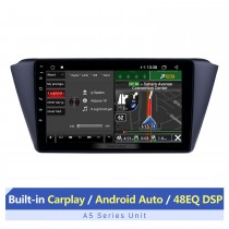 9 Zoll Android 13.0 Für 2015-2018 SKODA Neues Fabia Stereo-GPS-Navigationssystem mit Bluetooth OBD2 DVR HD-Touchscreen-Rückfahrkamera