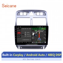 9 Zoll Android 13.0 für 2007-2013 Peugeot 307 Stereo-GPS-Navigationssystem mit Bluetooth OBD2 DVR HD-Touchscreen-Rückfahrkamera
