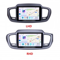 Android 14.0 HD Touchscreen 10,1 Zoll für 2015 2016 2017 2018 Kia Sorento Radio GPS Navigationssystem mit Bluetooth-Unterstützung Carplay Rückfahrkamera