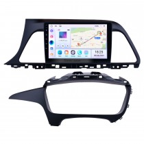 Android 14.0 2015 2016 2017 Hyundai Sonata 9 Zoll HD Touchscreen Autoradio Radio Haupteinheit GPS Navigation Bluetooth WIFI Unterstützung Lenkradsteuerung USB OBD2 Rückfahrkamera