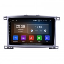 10,1 Zoll Android 11.0 Radio für 2003-2008 Toyota Land Cruiser 100 Auto A / C Bluetooth Touchscreen GPS Navigation Carplay USB AUX Unterstützung TPMS DAB + SWC
