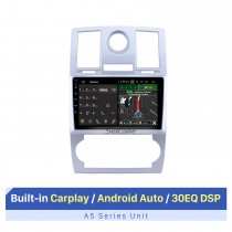 9-Zoll-HD-Touchscreen für 2004-2008 Chrysler 300C Stereo Autoradio DVD-Player Autoradio Bluetooth-Unterstützung 1080P Video Player