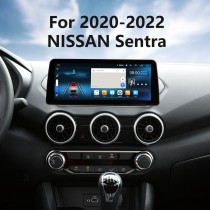 12,3 Zoll Andriod 12.0 HD Touchscreen für 2020 2021 2022 Nissan Sylphy GPS-Navigationssystem mit Bluetooth-Unterstützung Carplay