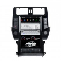 16 Zoll Android 9.0 für 2010-2013 Toyota Prado GPS-Navigationsradio mit Bluetooth HD-Touchscreen WIFI-Unterstützung TPMS DVR Carplay Rückfahrkamera DAB+