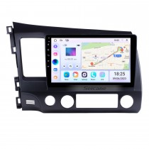 10,1 Zoll Android 13.0 für 2006-2011 Honda Civic LHD Radio GPS Navigationssystem mit HD Touchscreen Bluetooth Unterstützung Carplay OBD2