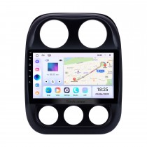 Das 10,1 Zoll 2014 2015 2016 Jeep Compass Android GPS Autoradio mit Bluetooth WIFI USB Unterstützung Lenkradsteuerung Rückfahrkamera