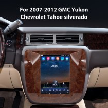 9,7 Zoll Android 10.0 GPS-Navigationsradio für GMC Yukon Chevrolet Tahoe Silverado 2007–2012 mit HD-Touchscreen, Bluetooth AUX-Unterstützung, Carplay OBD2