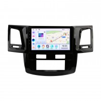 9 Zoll Android 14.0 für 2005 2006 2007-2014 TOYOTA FORTUNER VIGO HILUX Stereo-GPS-Navigationssystem mit Bluetooth-Touchscreen-Unterstützung Rückfahrkamera