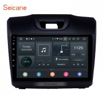 Carplay 9 Zoll Android 10.0 HD Touchscreen Bluetooth GPS Navi Radio für 2012-2016 2017 2018 Chevy Chevrolet TrailblazerS10 ISUZU D-Max DMax mit USB WIFI AUX Unterstützung DVR 1080P TPMS OBD DVD SWC