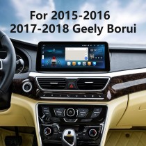 12,3-Zoll-GPS-Navigationssystem Android 12.0 für 2015-2016 2017-2018 Geely Borui Stereo mit Bluetooth-Touchscreen-Unterstützung Rückfahrkamera