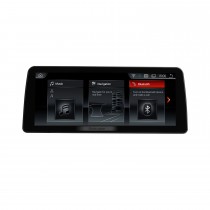Für 2011 2012 BMW X5 X6 E70 E71 CIC LHD Radio 12,3 Zoll Android 10.0 HD Touchscreen GPS-Navigationssystem mit Bluetooth-Unterstützung Carplay OBD2