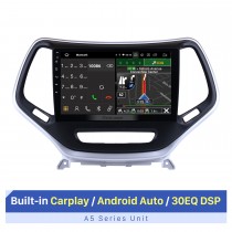 9 Zoll IPS Touchscreen für 2016 Jeep Grand Cherokee Android 10.0 Radio GPS OBD2 4G WIFI Lenkradsteuerung Digital TV Bluetooth Musik