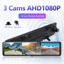 11,26" Dash Camera DVR Android Auto WiFi FM Rückfahrkamera Unterstützung H.264 1080P