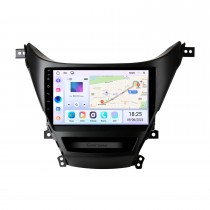 Android 14.0 2012-2014 Hyundai Elantra 9 Zoll HD Touchscreen Radio Bluetooth GPS Navigation Multimedia Player WIFI USB Carplay SWC Unterstützung OBD DVR
