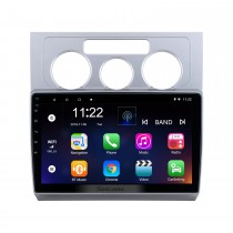 10,1 Zoll Android 13.0 Für 2004-2008 Volkswagen Touran Manuelles Klimaanlagenradio mit Bluetooth HD Touchscreen GPS-Navigationssystem unterstützt Carplay DAB +