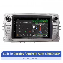 7-Zoll-HD-Touchscreen für 2002-2011 Ford Focus GPS Navi-Autoradio mit Bluetooth-Unterstützung Split-Screen-Display