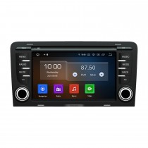 Carplay 7 Zoll Android 13.0 Radio für 2004-2010 Audi A3 GPS-Navigation Android Auto Head Unit unterstützt DAB+ OBDII WiFi Lenkradsteuerung WiFi