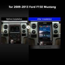 12,1 Zoll HD Touchscreen für 2009-2013 Ford F150 Mustang Radio Autoradio mit RDS DSP Bluetooth Unterstützung GPS Navigation 360° Kamera