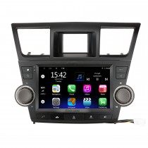 OEM 9 Zoll Android 13.0 für 2009-2014 TOYOTA Highlander Radio mit Bluetooth HD Touchscreen GPS-Navigationssystem unterstützt Carplay DAB+