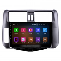 OEM 9 Zoll Android 13.0 HD Touchscreen Bluetooth Radio für 2010-2013 Toyota Prado 150 mit GPS Navigation USB FM Auto Stereo Wifi AUX Unterstützung DVR TPMS Rückfahrkamera OBD2 SWC