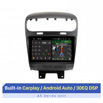 9 Zoll HD Touchscreen für 2011-2020 Dodge Journey JC 2012-2014 FIAT FREEMONT Radio Autoradio mit Bluetooth Car Audio System Unterstützung OBD2