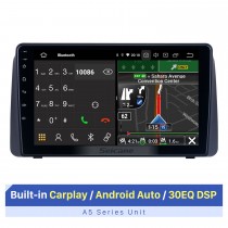 9-Zoll-HD-Touchscreen für 2011 Chrysler Grand Voyager Auto-Stereo-Auto-Stereoanlage mit Bluetooth-Unterstützung Split-Screen-Display