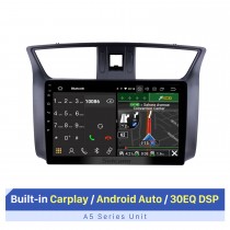 10,1 Zoll Android Bluetooth Autoradio für 2012 Nissan Sylphy Unterstützung Touch Screen Bluetooth GPS Navigation AHD Kamera