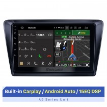 9-Zoll-HD-Touchscreen für 2018 Skoda Spaceback Rapid Multimedia-Player Autoradio Stereo-Player Unterstützung Split-Screen-Display
