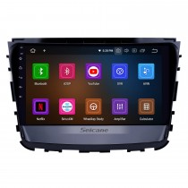 10,1 Zoll Android 12.0 Radio für 2019 Ssang Yong Rexton Bluetooth HD Touchscreen GPS Navigation Carplay USB Unterstützung TPMS Rückfahrkamera DAB+
