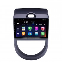 Android 13.0 9 Zoll HD Touchscreen GPS Navigationsradio für 2010-2013 Kia Soul mit Bluetooth WIFI USB AUX Unterstützung Carplay DVR SWC