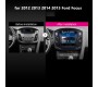 Android 10.0 2012 2013 2014 2015 Ford Focus 9,7 Zoll Tesla Style HD Touchscreen Autoradio Radio Haupteinheit GPS Navigation Bluetooth Unterstützung Lenkradsteuerung USB WIFI OBD2 Rückfahrkamera