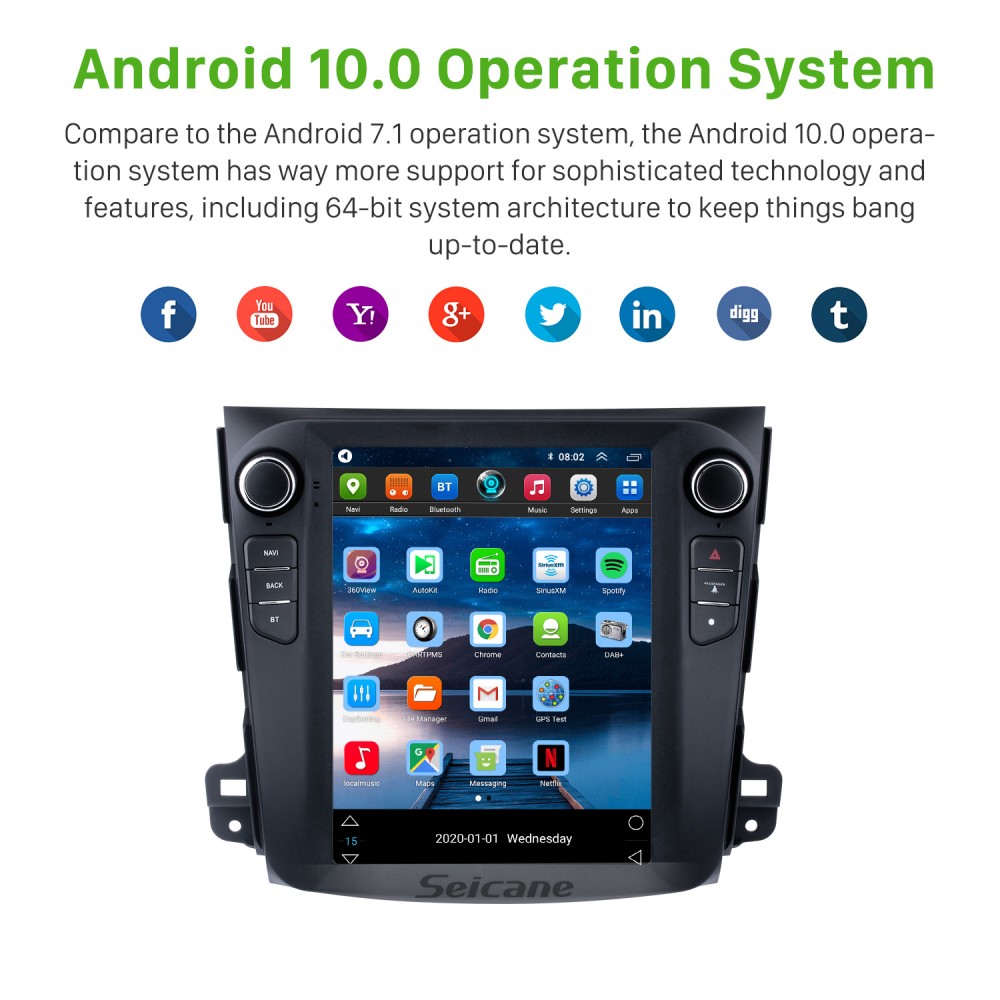 9" Android Autoradio Für Mitsubishi Outlander WIFI GPS navigationsgeräKamera USB 