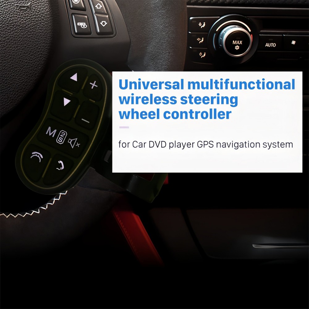 Universal Auto Lenkrad-Controller Auto Navigation DVD Lenkung Steuertaste  Drahtlose Fernbedienung Auto anwendbar