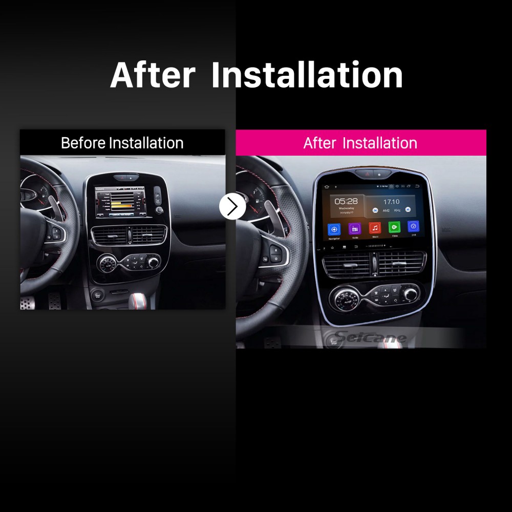 JOYX - Android 12 Autoradio Passt für Renault CLIO - Eingebaut DSP