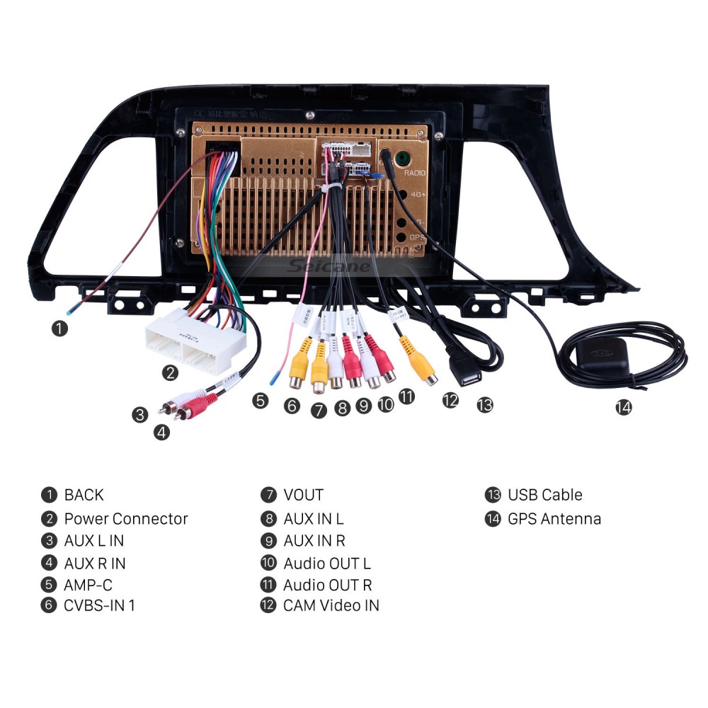 Android 10.0 2015 2016 2017 Hyundai Sonata 9 Zoll HD ...
