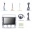 Für 2018 Suzuki Liana Radio 9 Zoll Android 14.0 HD Touchscreen GPS Navigationssystem mit WIFI Bluetooth Unterstützung Carplay DVR