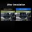 10,1 Zoll Android 13.0 für 2017 2018-2020 TATA NEXON Stereo-GPS-Navigationssystem mit Bluetooth-TouchScreen-Unterstützung Rückfahrkamera